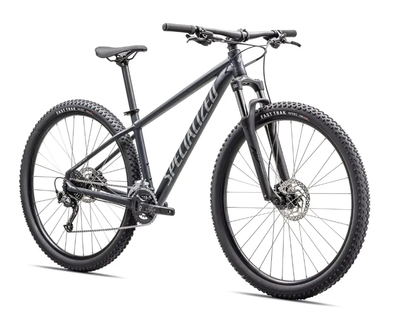 2025 Specialized Rockhopper Mountain Bike - Satin Slate/Cool Grey-1