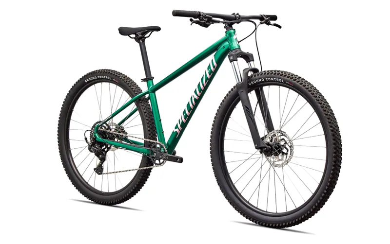 2026 Specialized Rockhopper Sport 27.5 Mountain Bike - Gloss Pine Green-1