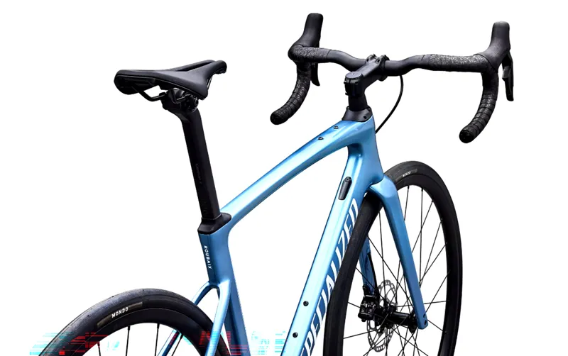 2026 Specialized Roubaix SL8 Comp Shimano 105 Di2 Road Bike - Gloss Glacial-3