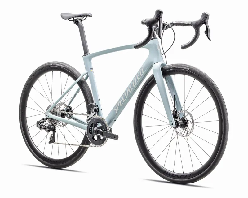 2025 Specialized Roubaix SL8 Expert Road Bike - Gloss Sea Foam-1