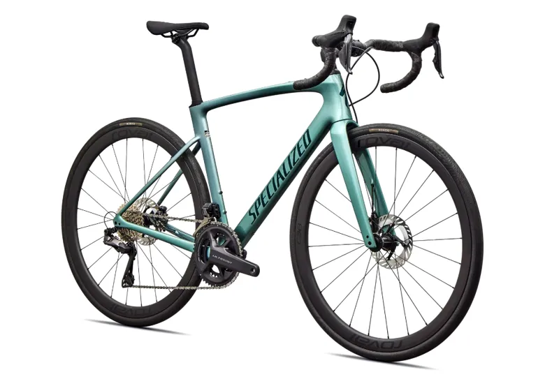 2026 Specialized Roubaix SL8 Expert Shimano Ultegra Di2 Road Bike - Fjord-1