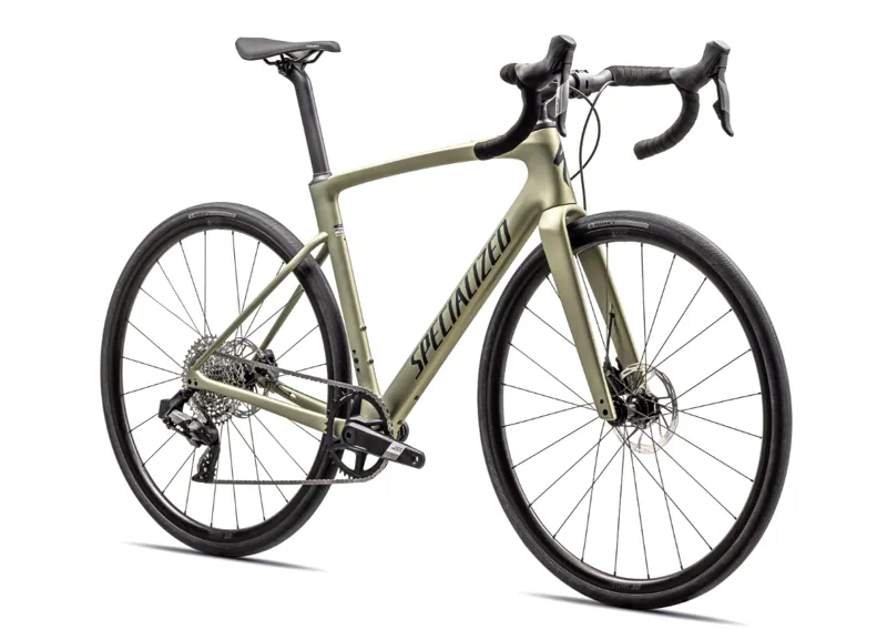 2025 Specialized Roubaix SL8 Sport Apex Road Bike - Metallic Spruce-1