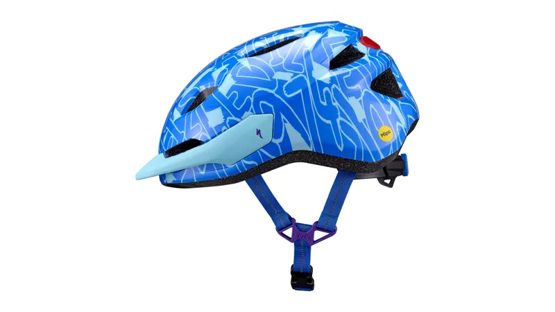 Specialized Shuffle 2 LED Kids Bike Helmet - Sky Blue Graphic-1