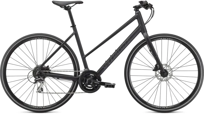 Shop Soiled: Specialized Sirrus 2.0 Step-Through Hybrid Bike - Black Extra Small