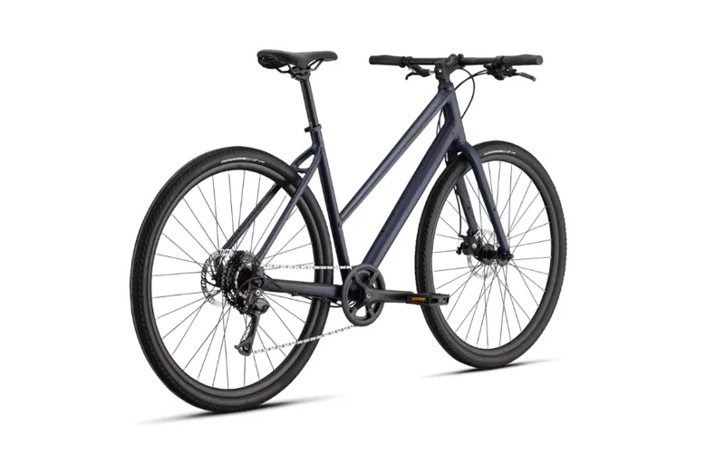 2025 Specialized Sirrus X 1.0 Step-Through Hybrid Bike - Satin Deep Marine-2