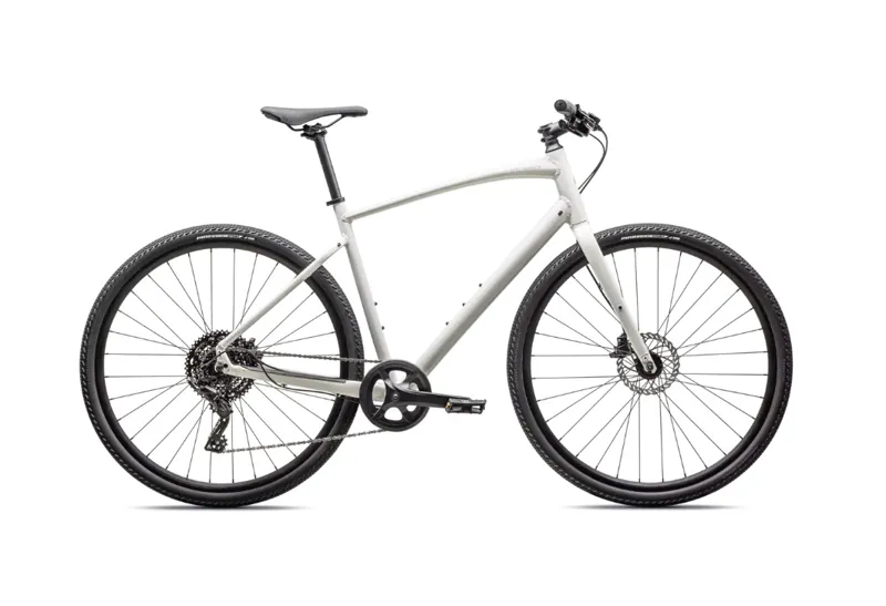 2025 Specialized Sirrus X 2.0 Hybrid Bike - Gloss Dune White