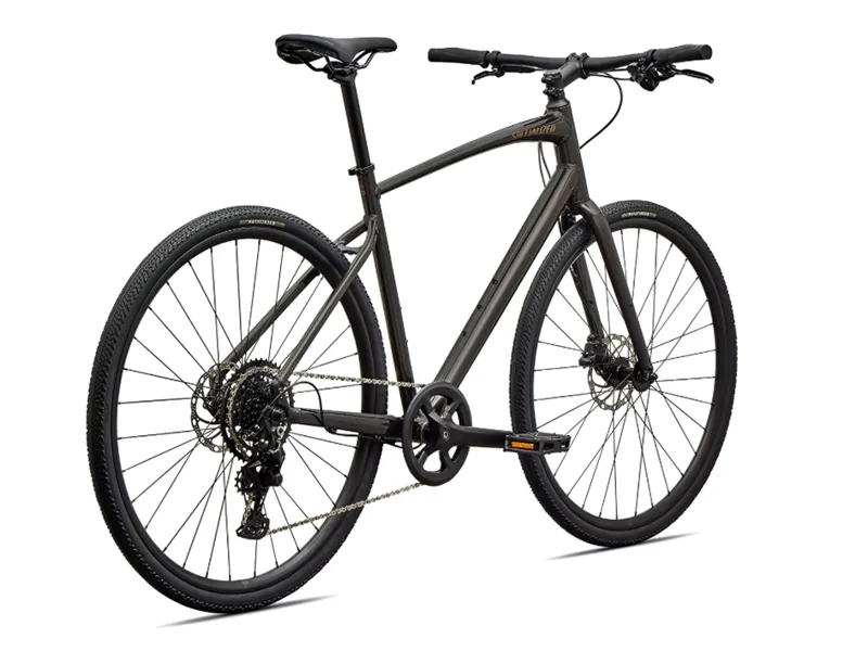 2027 Specialized Sirrus X 2.0 Hybrid Bike - Gloss Metallic Obsidian-2