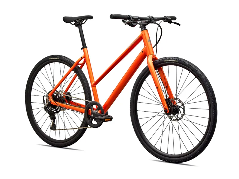 2027 Specialized Sirrus X 2.0 Step-Through Hybrid Bike - Tangerine-1