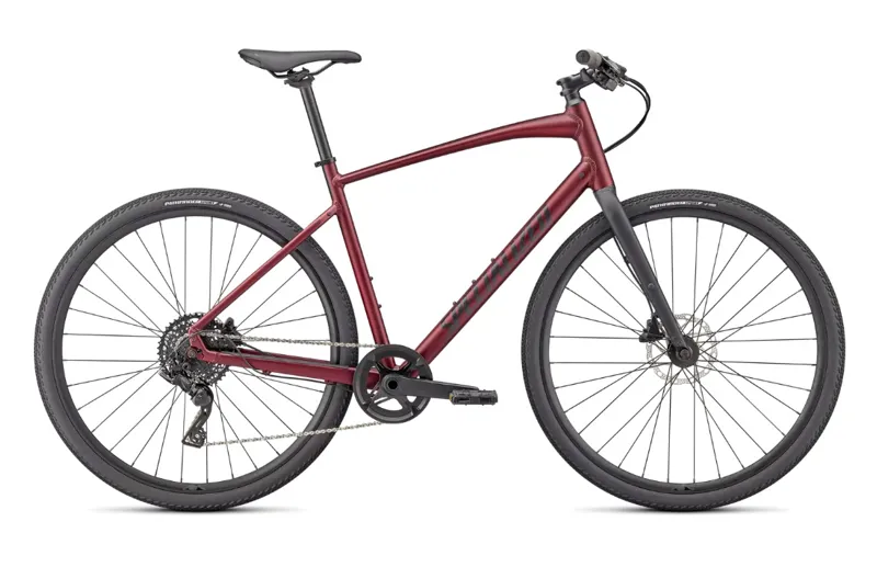 Specialized Sirrus X 3.0 Hybrid Bike Satin Maroon Black