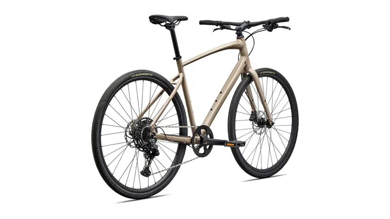 2026 Specialized Sirrus X 3.0 Hybrid Bike - Gloss Sandstone Metallic-2
