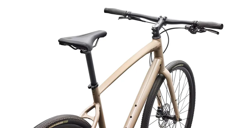 2026 Specialized Sirrus X 3.0 Hybrid Bike - Gloss Sandstone Metallic-3