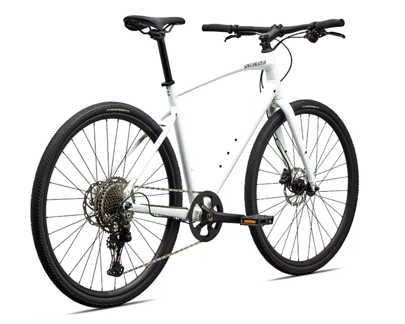 2026 Specialized Sirrus X 3.0 Hybrid Bike - Gloss White Silver-2