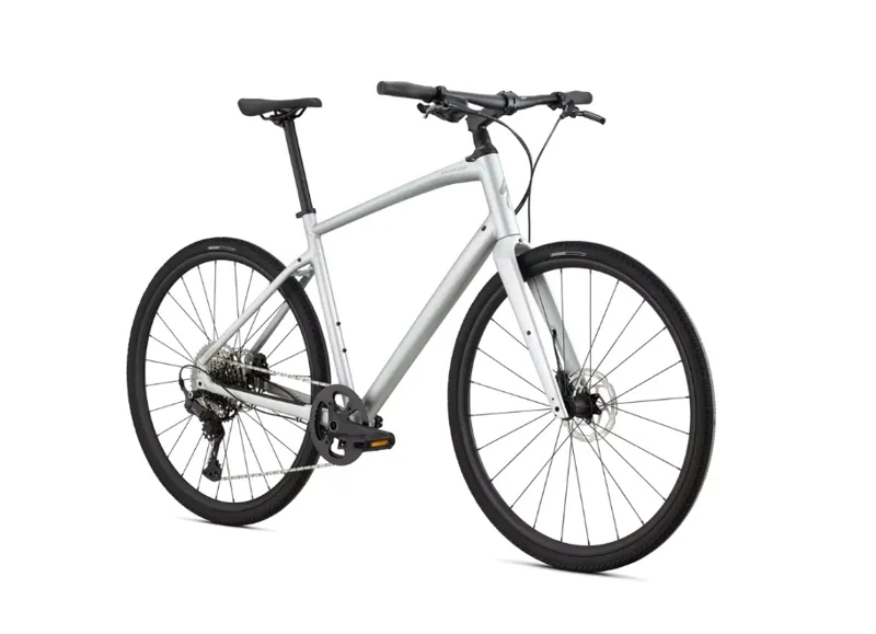 2025 Specialized Sirrus X 4.0 Hybrid Bike - Satin Silver Dust-1
