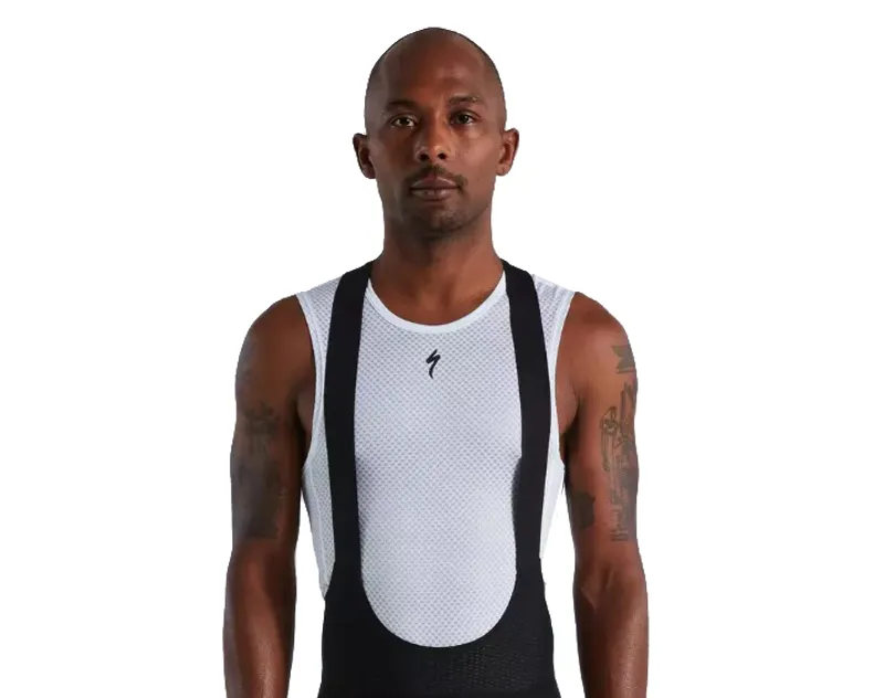 Specialized SL Sleeveless Mens Cycling Base Layer - White