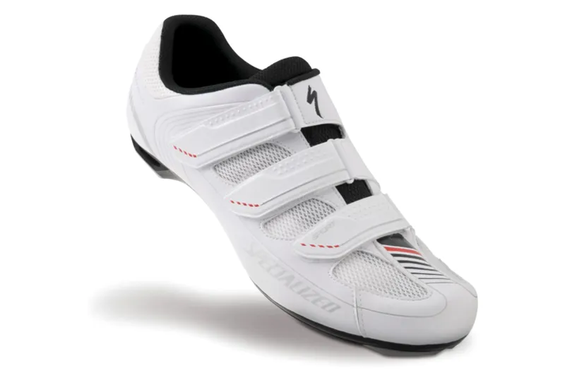 Shop Soiled: Specialized Sport Road Cycling Shoes - White/Silver - Size 41