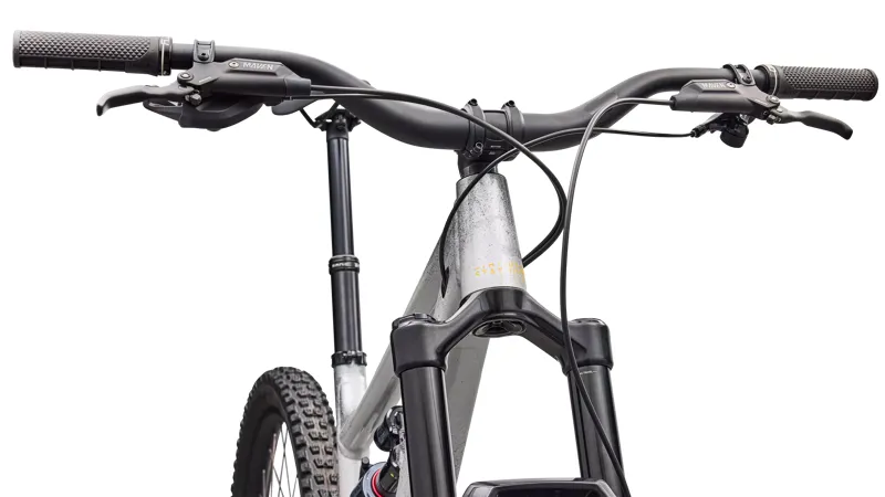 2026 Specialized Status 170 2 Mountain Bike - Gloss Shadow Silver-3