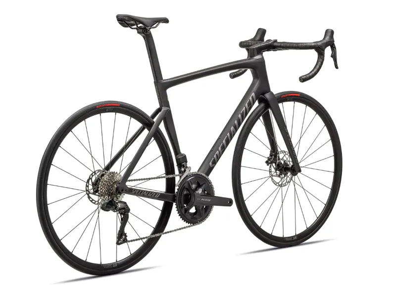 2025 Specialized Tarmac SL7 Comp Shimano 105 Di2 Road Bike - Satin Obsidian-2