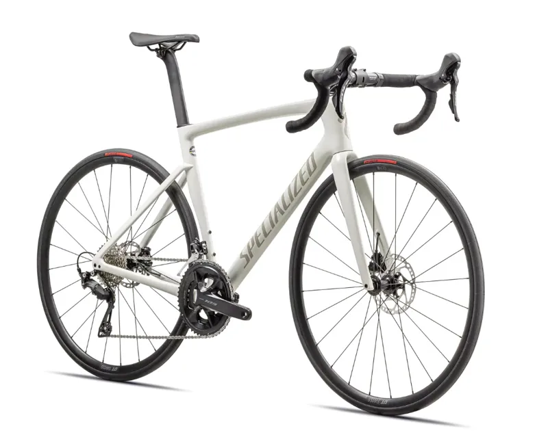 2025 Specialized Tarmac SL7 Sport Shimano 105 Road Bike - Gloss Dune White-1