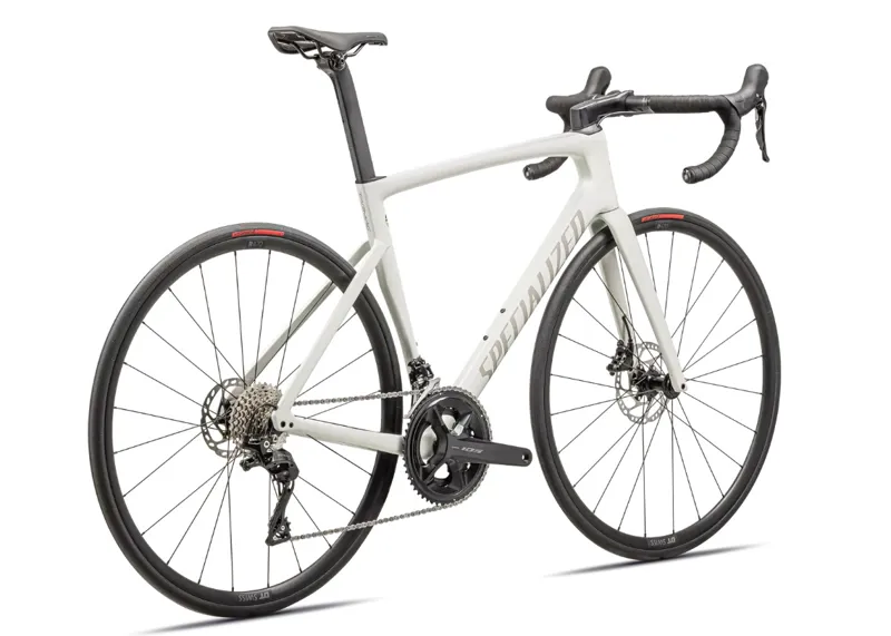 2025 Specialized Tarmac SL7 Sport Shimano 105 Road Bike - Gloss Dune White-2