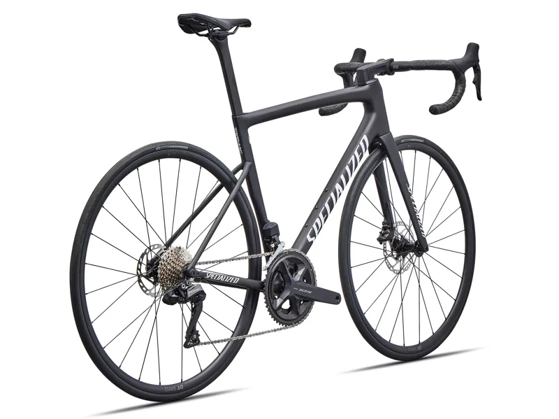 2026 Specialized Tarmac SL8 Comp 105 Di2 Road Bike - Satin Carbon/White-2