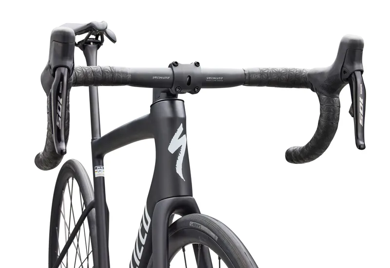 2026 Specialized Tarmac SL8 Comp 105 Di2 Road Bike - Satin Carbon/White-3