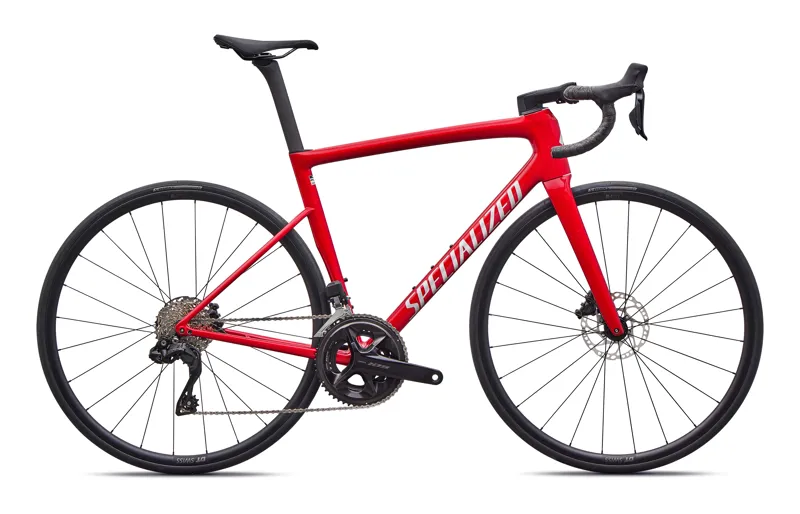 2026 Specialized Tarmac SL8 Comp 105 Di2 Road Bike - Gloss Red Tint