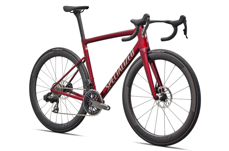 2026 Specialized Tarmac SL8 Pro SRAM Force AXS Road Bike - Gloss Red Sky-2