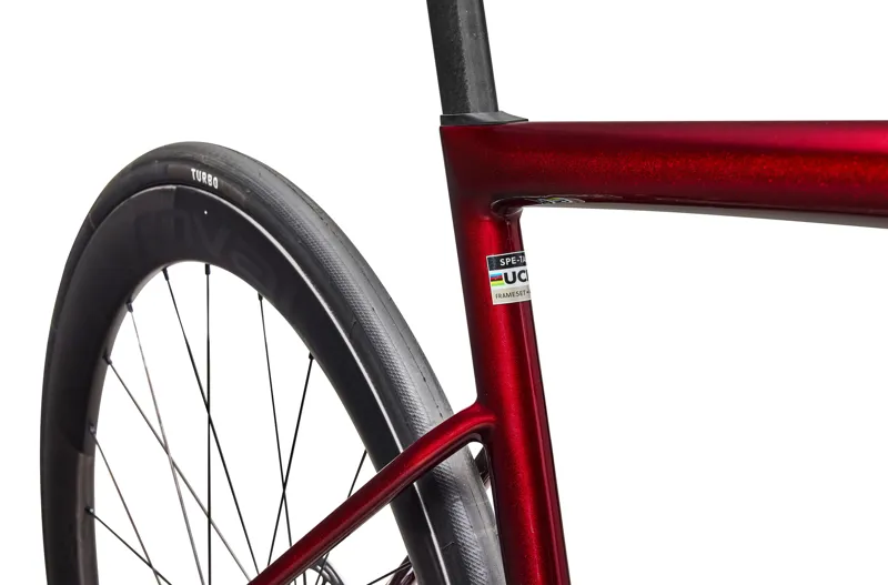 2026 Specialized Tarmac SL8 Pro SRAM Force AXS Road Bike - Gloss Red Sky-3