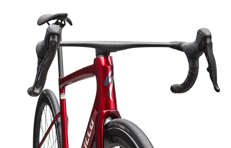 2026 Specialized Tarmac SL8 Pro SRAM Force AXS Road Bike - Gloss Red Sky-4