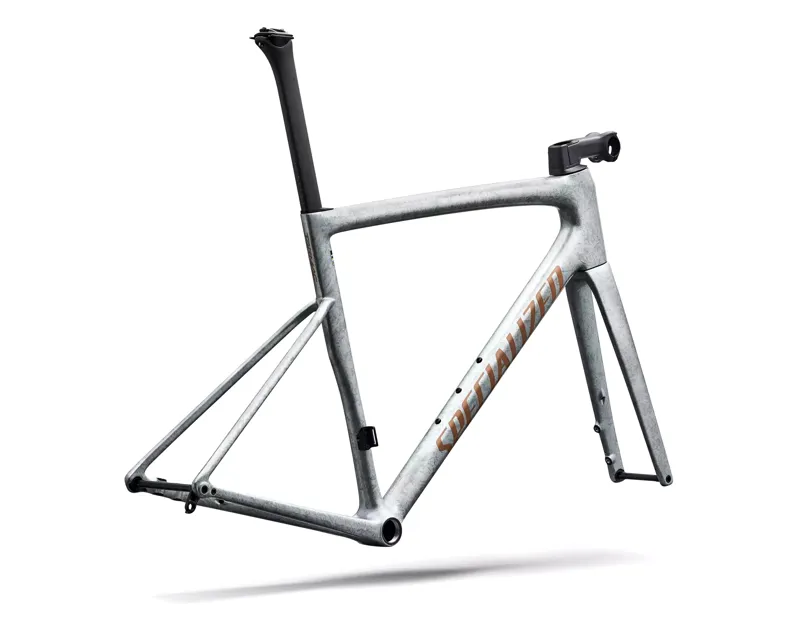 2026 Specialized Tarmac SL8 Road Bike Frameset - Gloss Silver Dust/Shadow-2