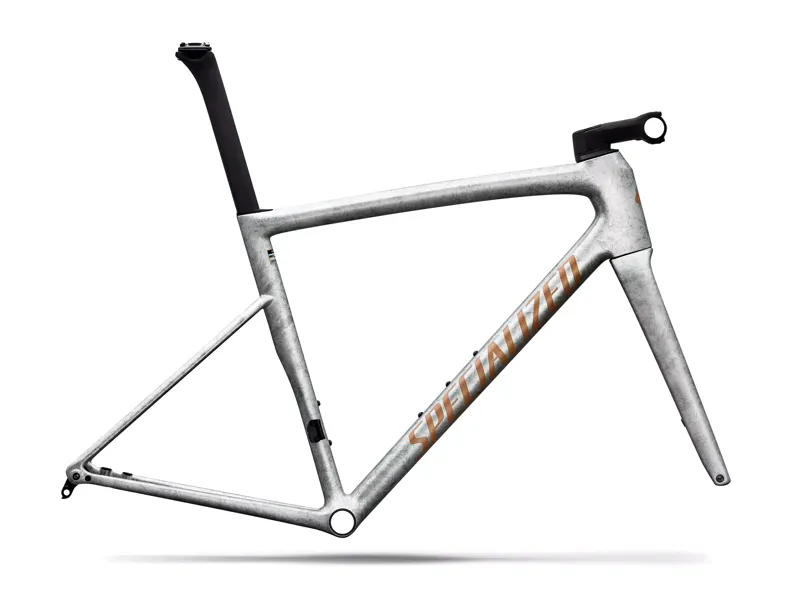 2026 Specialized Tarmac SL8 Road Bike Frameset - Gloss Silver Dust/Shadow