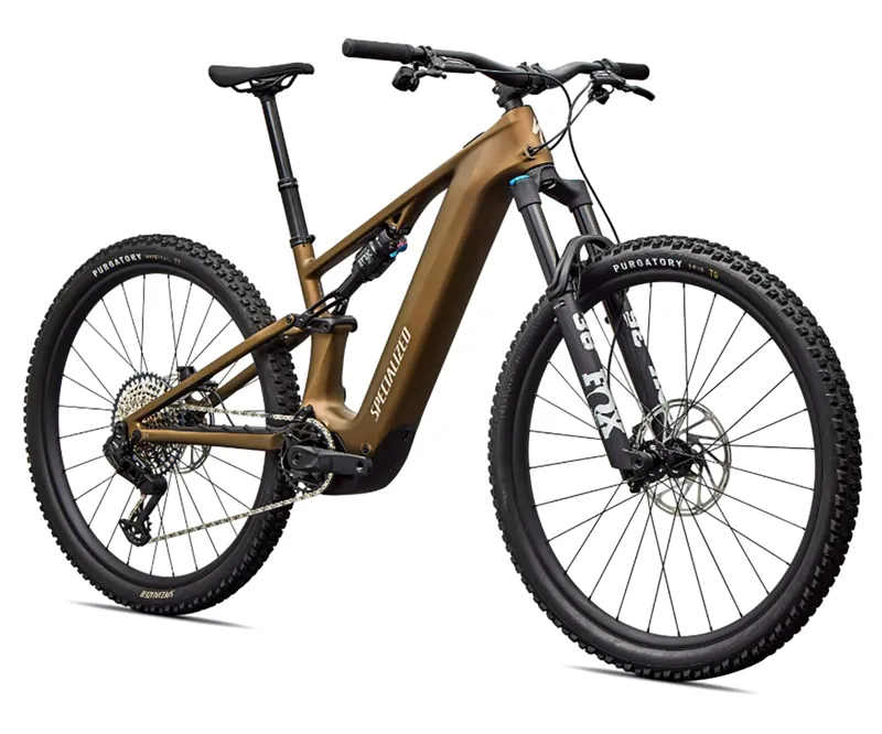 2026 Specialized Turbo Levo R Comp Electric Mountain Bike - Burnt Gold-4