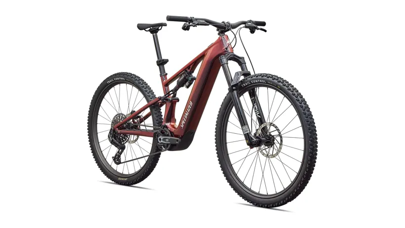 2027 Specialized Turbo Levo R Pro Electric Mountain Bike - Gloss Black Red-1