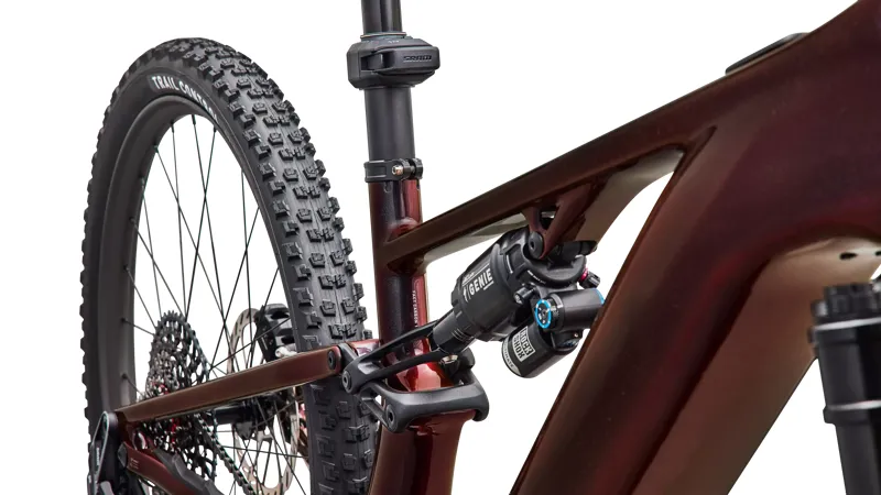 2027 Specialized Turbo Levo R Pro Electric Mountain Bike - Gloss Black Red-5