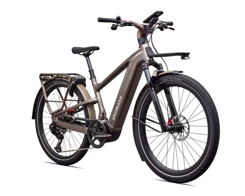 2027 Specialized Turbo Vado 3 6.0 Electric Hybrid Bike - Gloss Warm Smoke-1