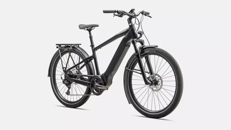 2025 Specialized Turbo Vado 4.0 Electric Hybrid Bike - Gloss Cast Black-1