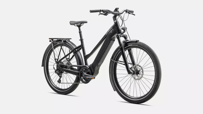 2025 Specialized Turbo Vado 4.0 Step-Through Electric Bike - Black-1