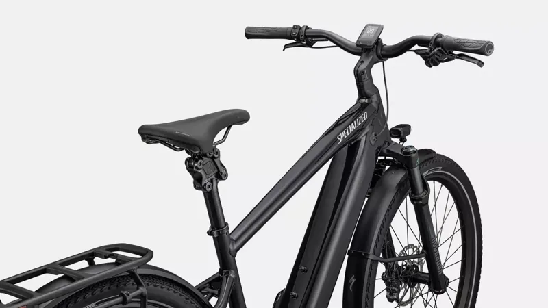 2025 Specialized Turbo Vado 5.0 Electric Hybrid Bike - Gloss Cast Black-3