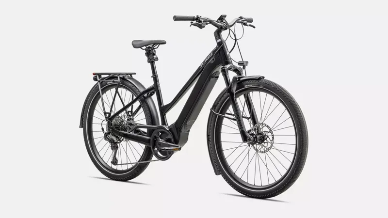 2025 Specialized Turbo Vado 5.0 Step-Through Electric Bike - Gloss Black-1