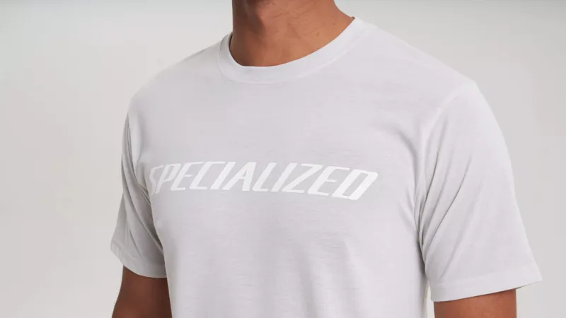 Specialized Wordmark Mens Short Sleeve T-Shirt - Dove Grey-1