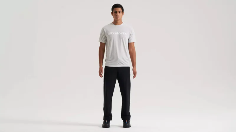 Specialized Wordmark Mens Short Sleeve T-Shirt - Dove Grey