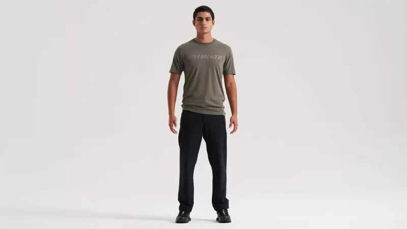 Specialized Wordmark Mens Short Sleeve T-Shirt - Oak Green