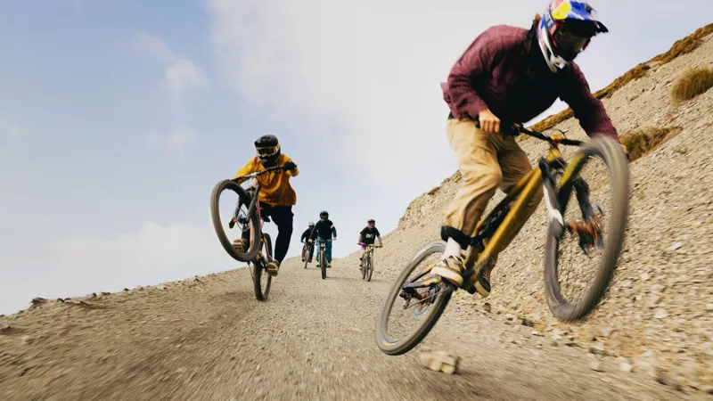 Specialized Status 2 170 DH Mountain Bike - Satin Metallic Spruce-1