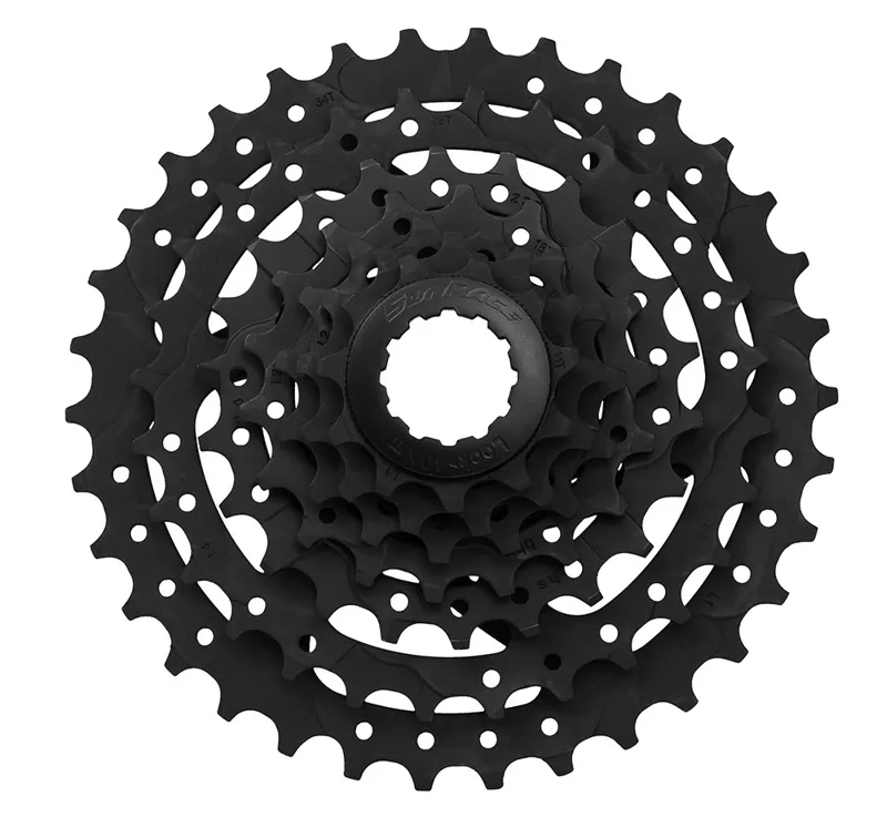 SunRace M40 7-Speed HG Fit 11-34T Cassette - Black