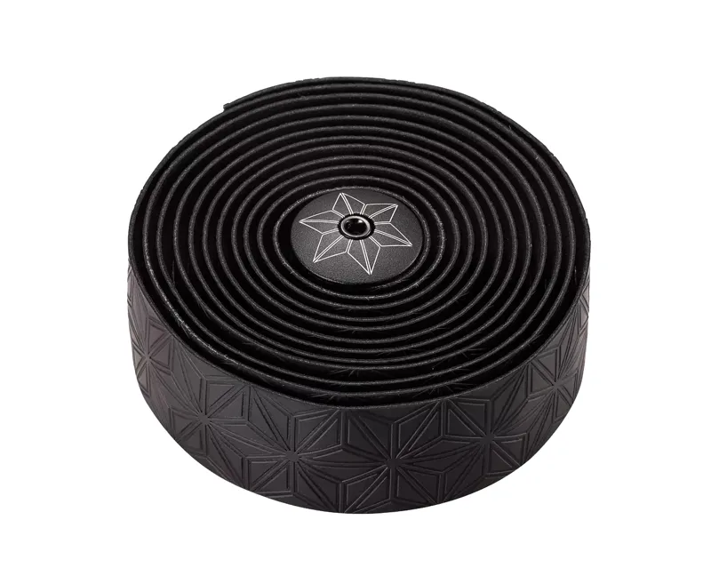 Supacaz Super Sticky Kush Classic Handlebar Tape - Black/Ano Black-2