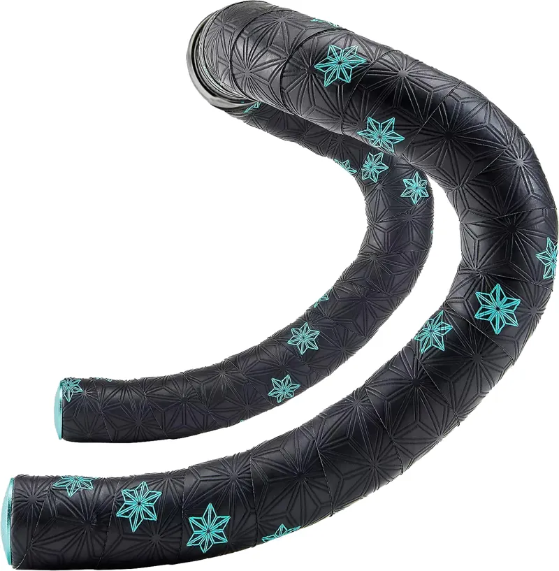 Supacaz Super Sticky Kush Galaxy Handlebar Tape - Celeste Print/Celeste