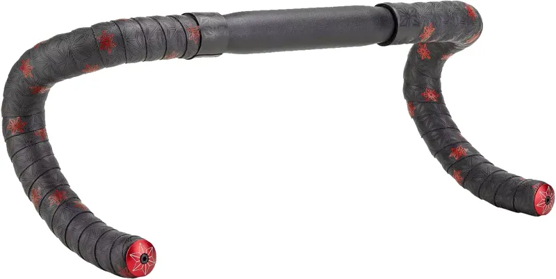 Supacaz Super Sticky Kush Galaxy Handlebar Tape - Red Print/Ano Red-1