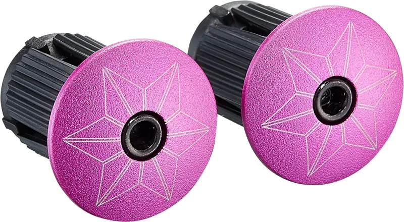 Supacaz Super Sticky Kush Star Fade Handlebar Tape - Neon Pink-3