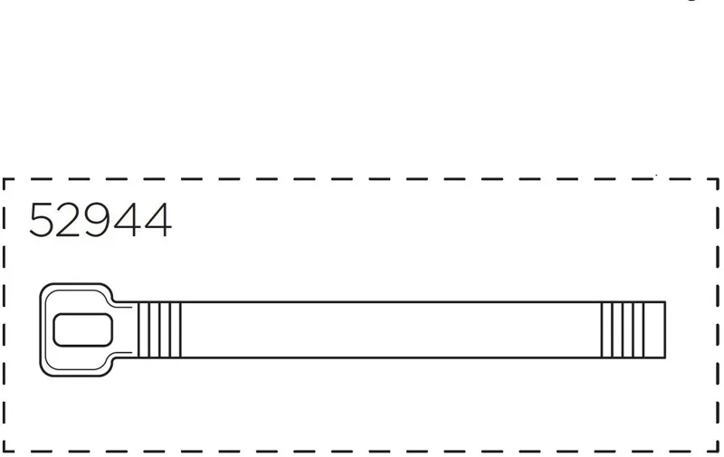 Thule 52944 EasyFold XT 3-Bike Handle Strap - Black/Silver