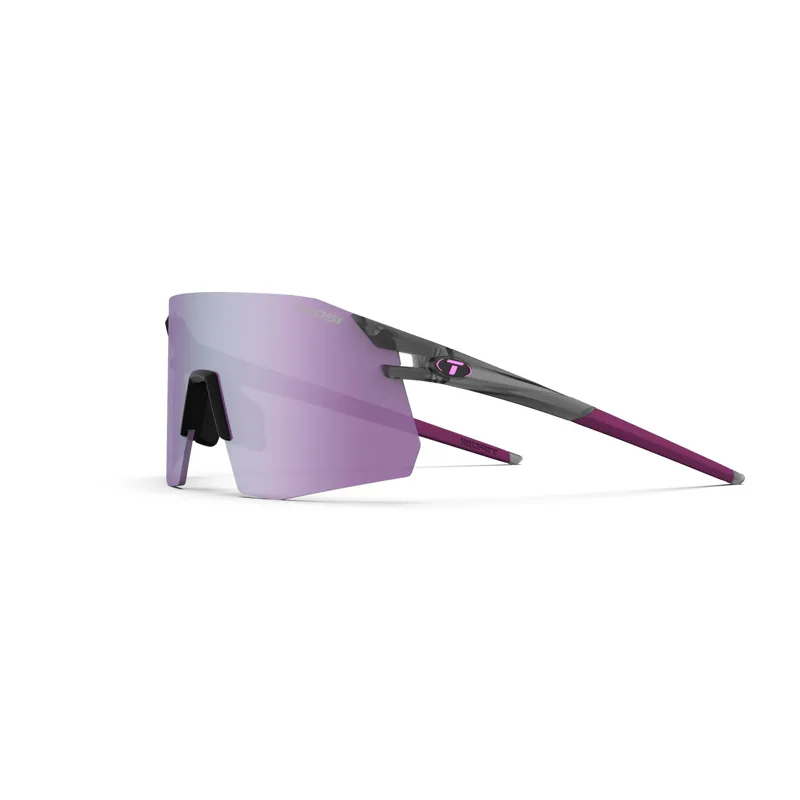 Tifosi Moab XC Interchangeable Clarion Sunglasses - Satin Vapor M-L-4